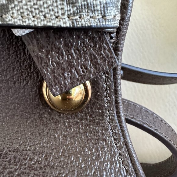 NEW Gucci GG Supreme Monogram Dollar Calfskin Blondie Card Case Wallet Textured - Picture 10 of 10